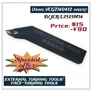 أدوات القطع EMET، أدوات تحول خارجية، أدوات تحول الوجه، أدوات تحول الصلب، SVJCR2525M16، SVJC/SVJP، SVJC/SVQP، SVHC/SVHP، SVLC/SVVP، SVVC/SVVP، SVXC/SVXP، SVZC/SVZP، VCGT16، VCGT22 ، vpgt22.